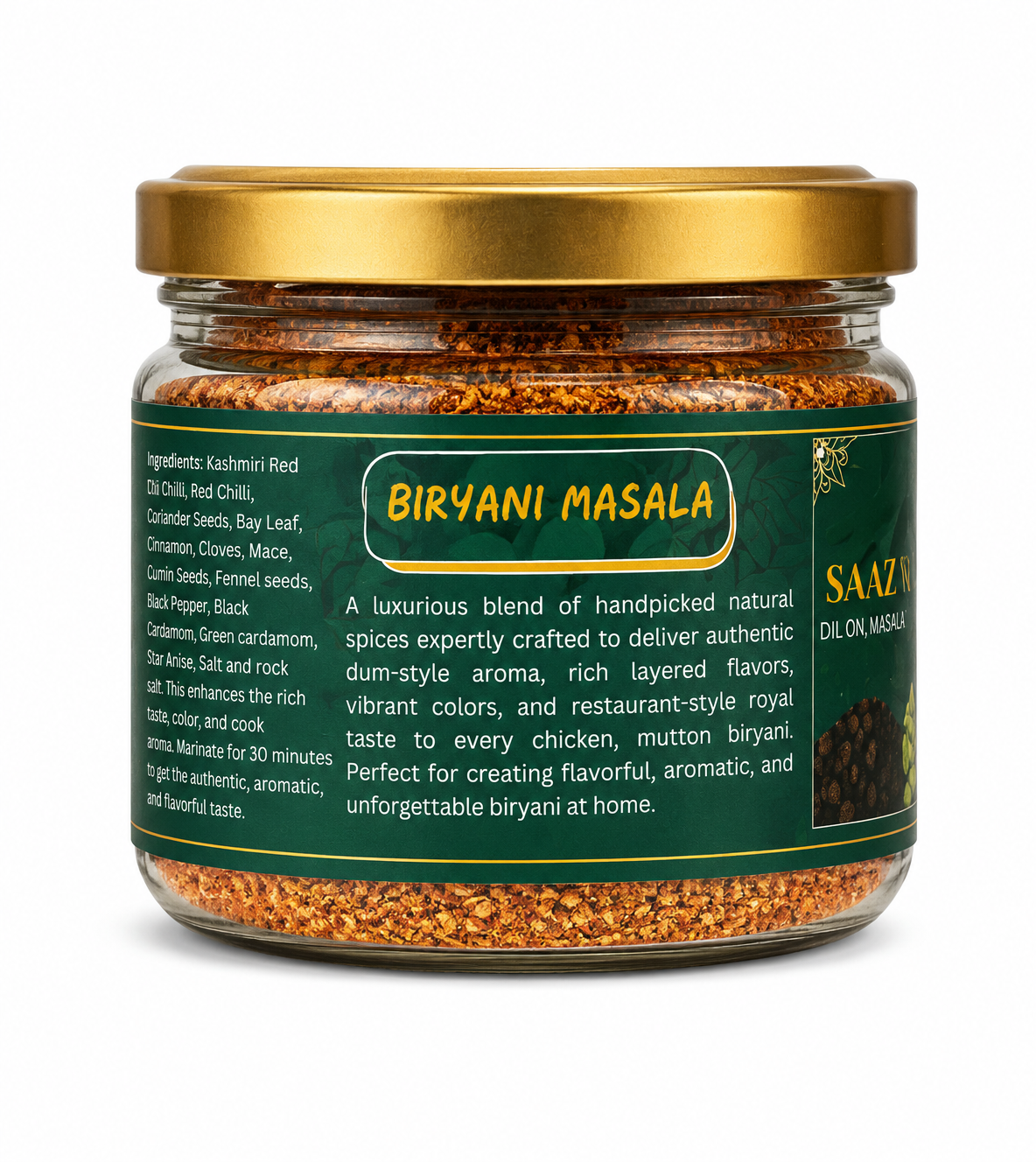 Biryani Masala | Rich Aroma & Authentic Royal Taste | 200g