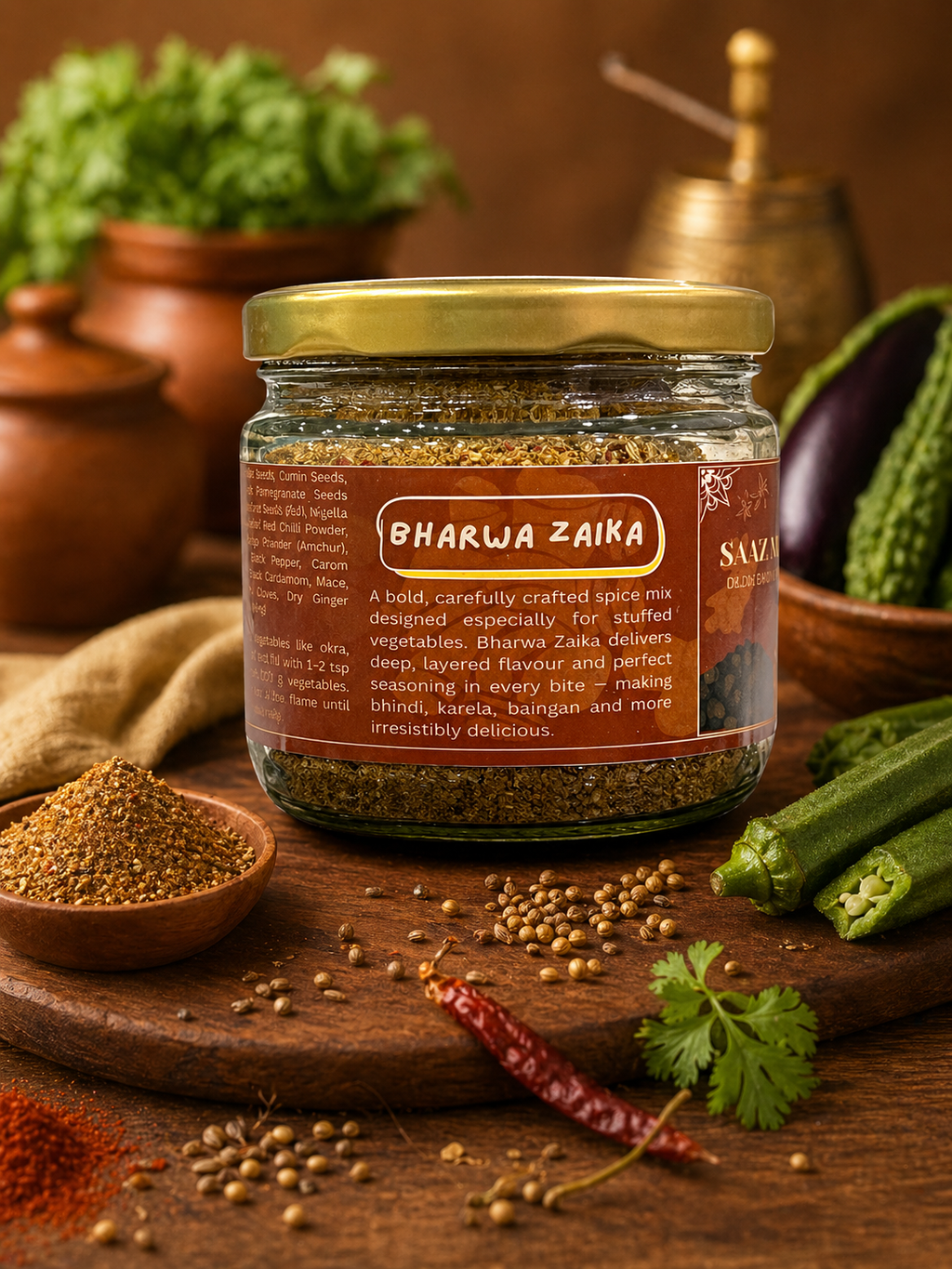 Bharwa Zaika Masala | Stuffed Vegetable Spice Mix | 150g